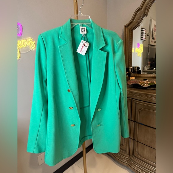 Anne Klein Jackets & Blazers - Anne Klein Vibrant Teal Blazer